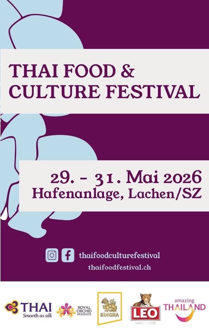 Thai Food & Culture Festival Lachen Flyer